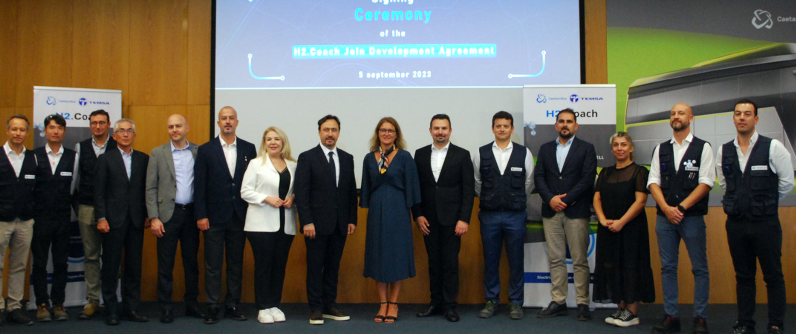 Temsa And Caetanobus Will Launch Turkey's First Hydrogen-powered Coach By 2024