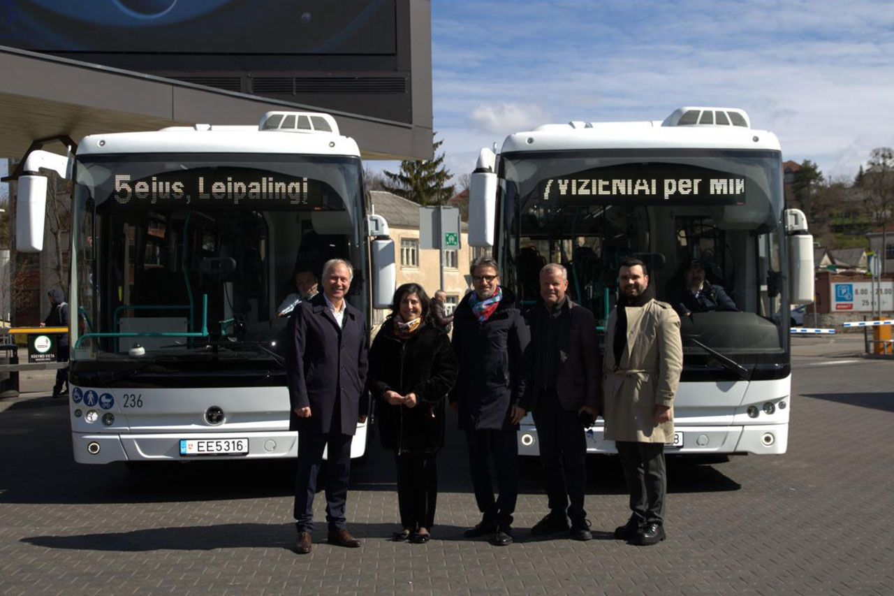 TEMSA delivers 15 electric buses to Lithuania, strengthening its European footprint